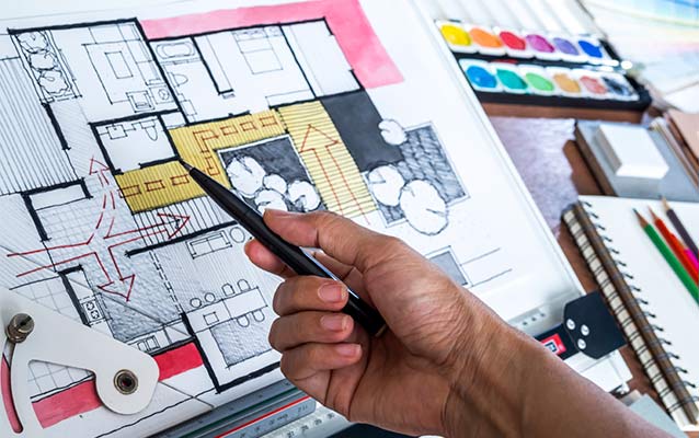 syllabus for interior designing